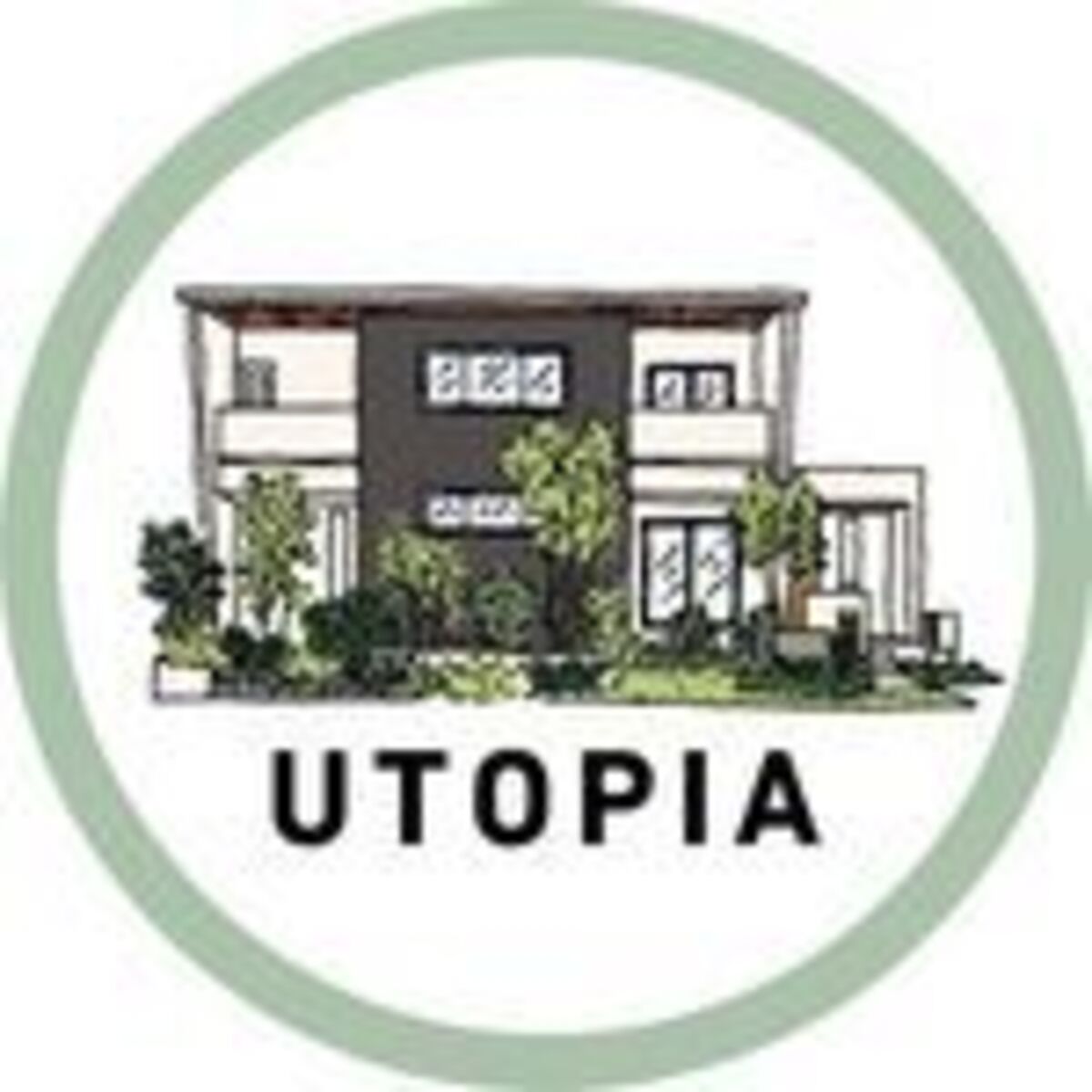 ユートピア建設のロゴ